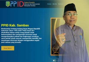 Read more about the article Darsono Apresiasi Website PPID Diskominfo  Kab. Sambas