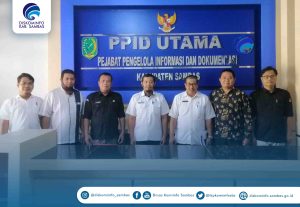 Read more about the article Kedatangan KPU Sambas Dalam Rangka Koordinasi PPID