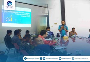 Read more about the article Rapat Koordinasi Dalam Penentuan Daftar Data Daerah Kabupaten Sambas Tahun 2022