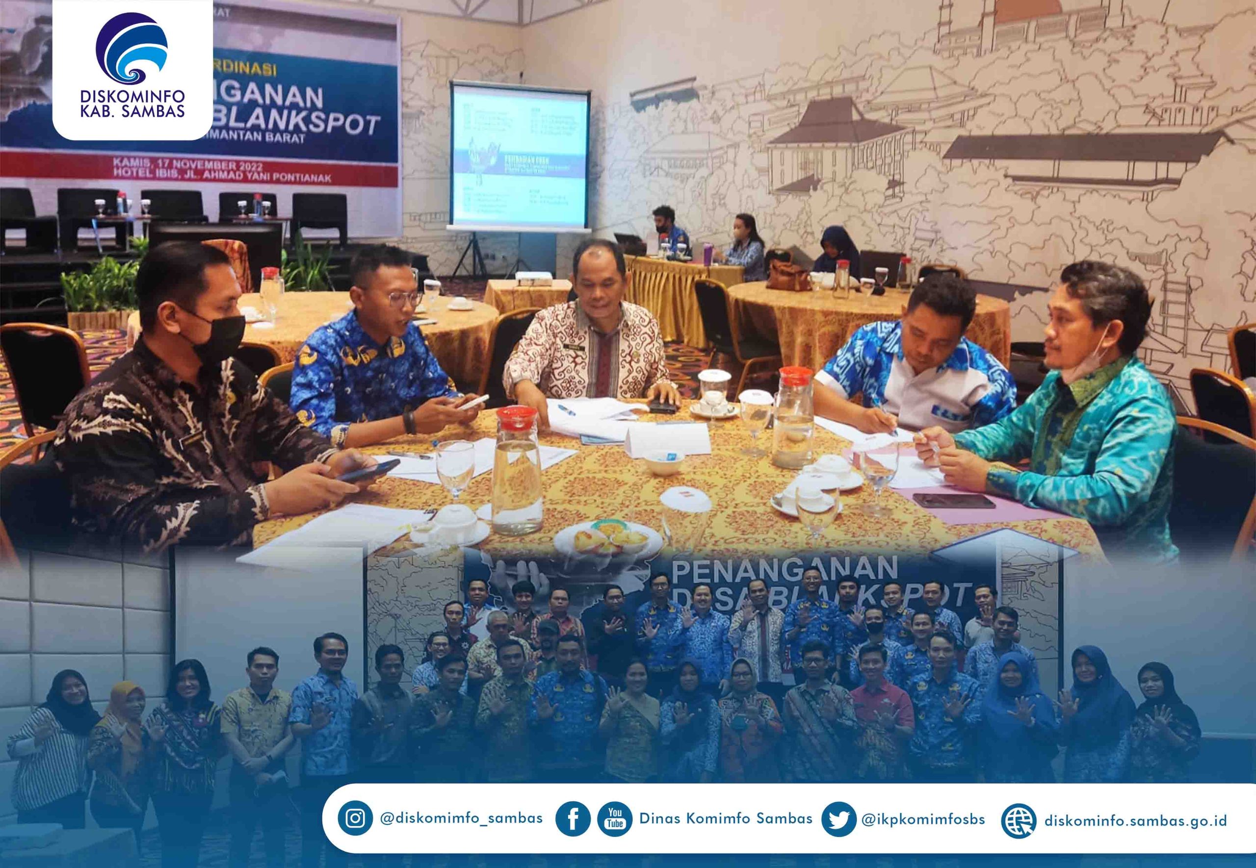Read more about the article Rapat Koordinasi Penanganan Desa Blankspot Se-Kalimantan Barat