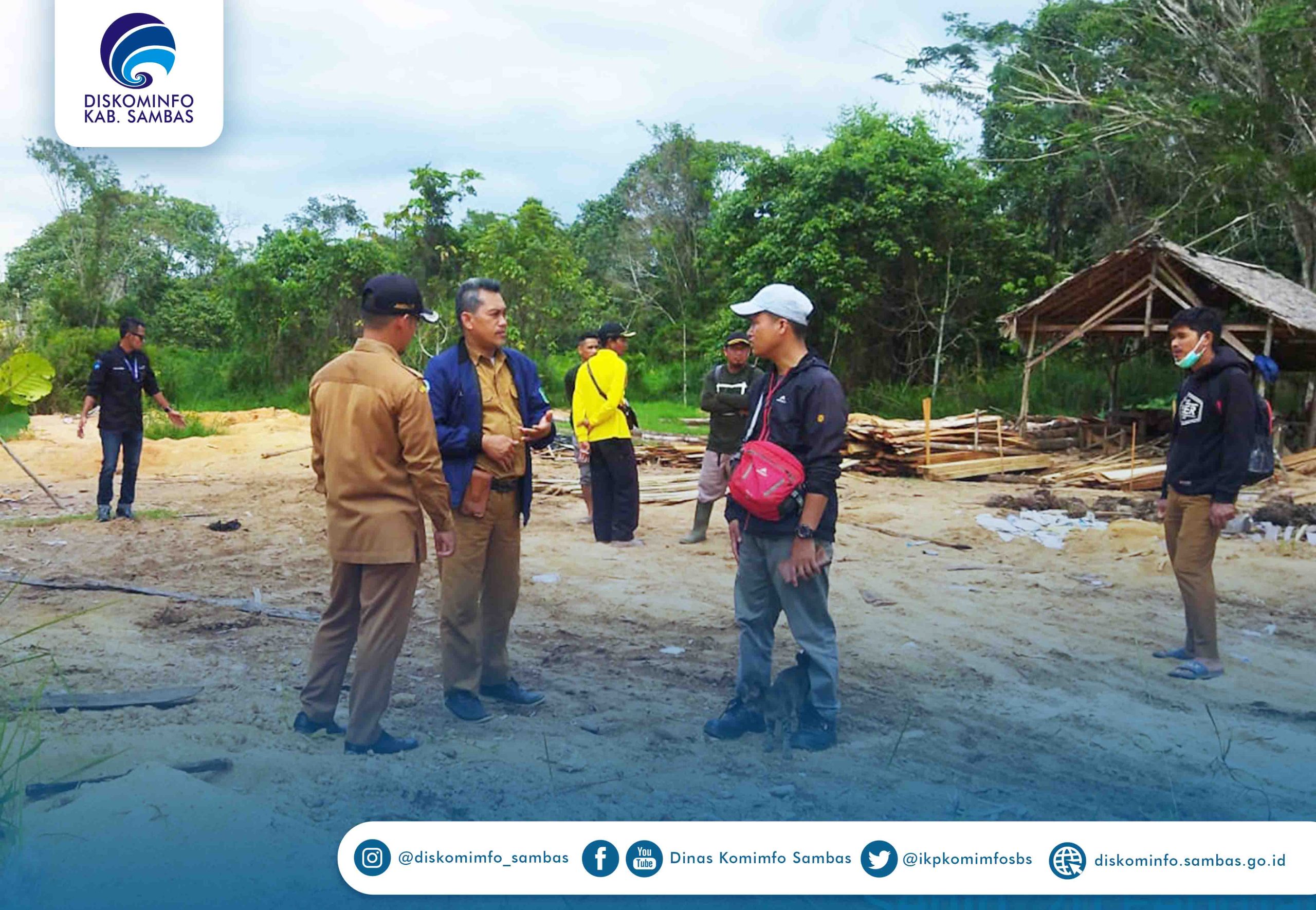 Read more about the article Survey Lapangan Lokasi Untuk Bantuan Tower BAKTI di Desa Buduk Sempadang