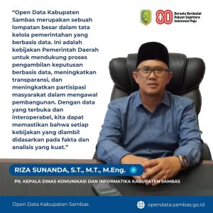 Read more about the article Satu Tahun Open Data Sambas: Momentum Transformasi Digital dan Transparansi Pemerintah Daerah
