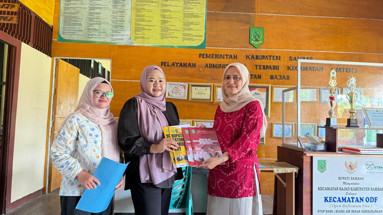 Diskominfo Kembali Distribusikan Edisi Lanjutan Tabloid “Dimensi” ke-19 Kecamatan di Sambas