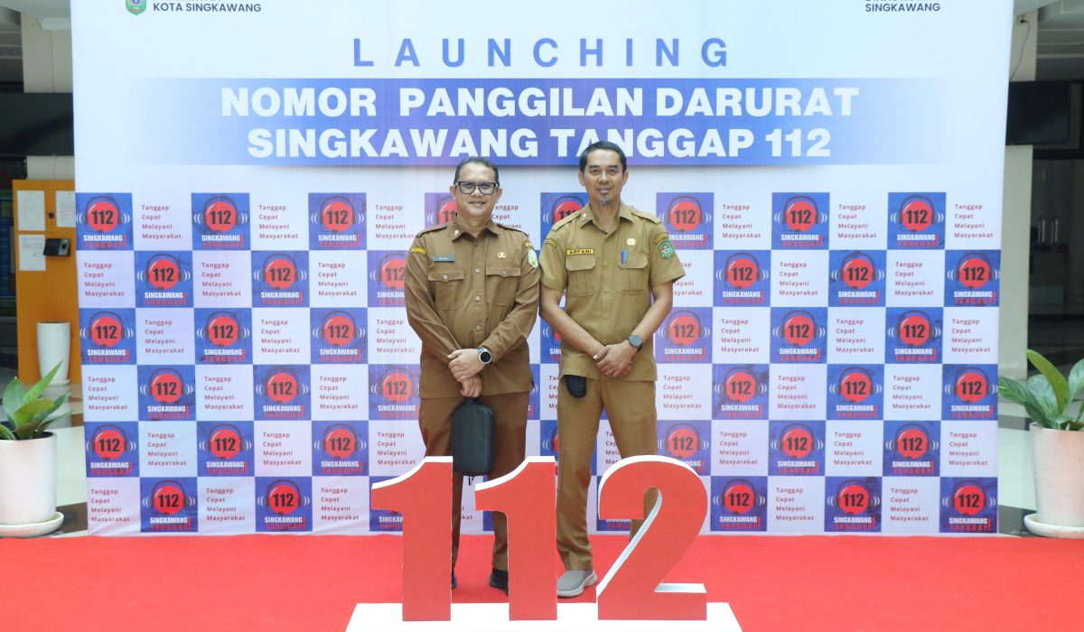 Kadis Kominfo Sambas Hadiri Peluncuran SIGAP 112 Singkawang