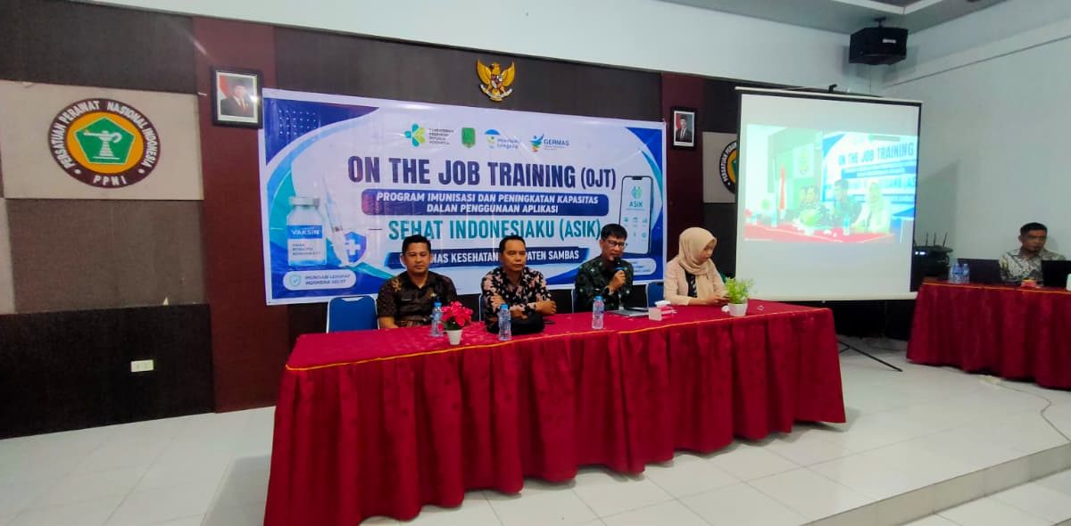 Akselerasi Cakupan Imunisasi: Dinas Kesehatan Kabupaten Sambas Gelar OJT Aplikasi ASIK