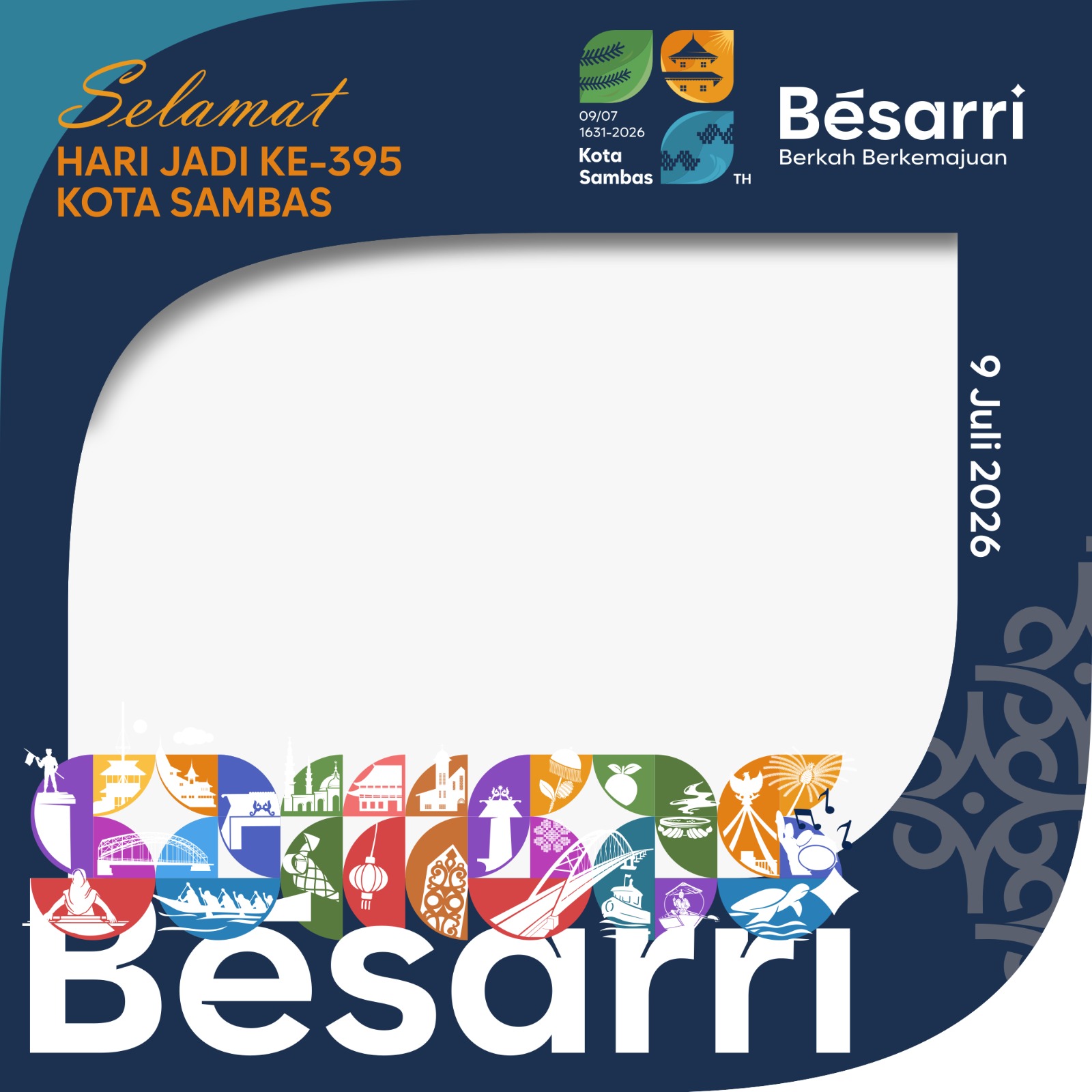 You are currently viewing Twibbonize Hari Jadi Kota Sambas Ke-395