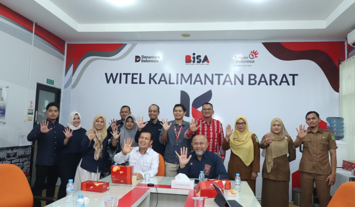 Diskominfo Sambas Dampingi Pimpinan DPRD Koordinasikan Penguatan Konektivitas Internet di Temajuk